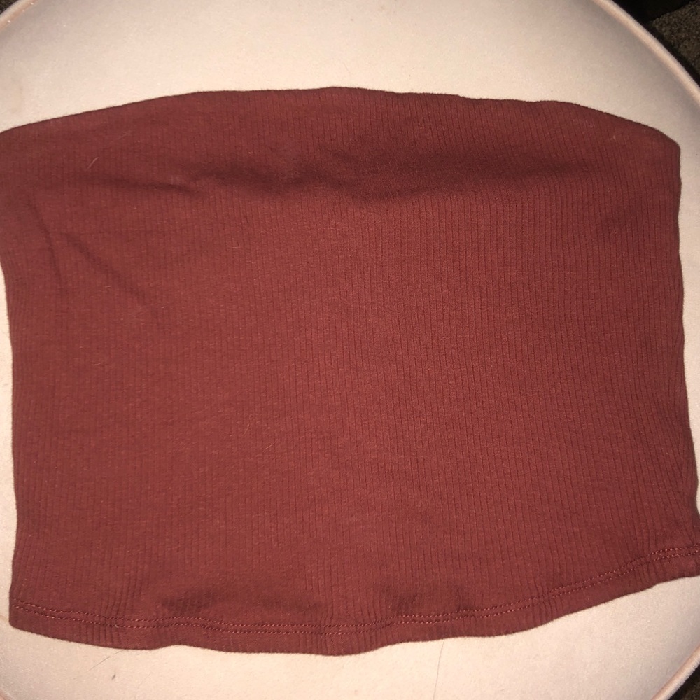 Maroon Tube Top
